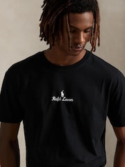 Polo Ralph Lauren Black Script Logo T-Shirt - Image 4 of 4