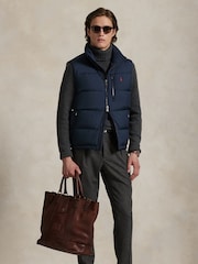 Polo Ralph Lauren Blue Gorham Down Gilet - Image 2 of 5