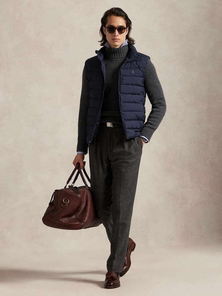 Polo Ralph Lauren Blue Colden Midweight Down Gilet - Image 1 of 7