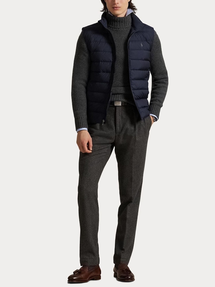 Polo Ralph Lauren Blue Colden Midweight Down Gilet - Image 7 of 7 Polo Ralph Lauren Blue Colden Midweight Down Gilet - Image 7 of 7