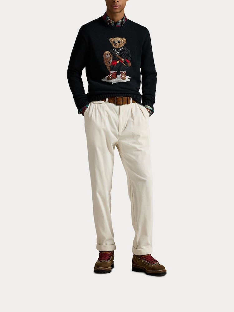 Polo Ralph Lauren Black Holiday Bear Crewneck Jumper - Image 7 of 7 Polo Ralph Lauren Black Holiday Bear Crewneck Jumper - Image 7 of 7