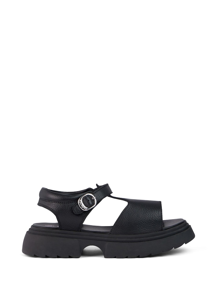 Kickers Black Kenzi Sandals - Image 1 of 6