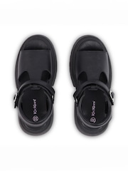 Kickers Black Kenzi Sandals - Image 6 of 6