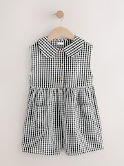 Mono Gingham Shirt Collar Playsuit (3mths-7yrs) - Image 1 of 5