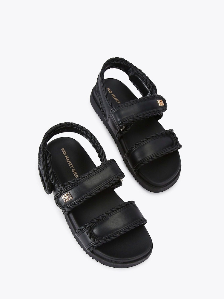 KG Kurt Geiger Romy Black Sandals - Image 2 of 4