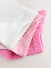 Pink Tie Dye Trainer Socks 3 Pack - Image 6 of 6
