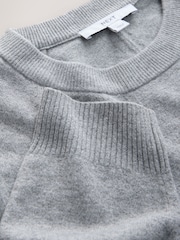 Grey Supersoft Crew Neck Long Sleeve Jumper - Image 9 of 9