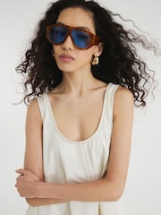 River Island Cream Swing Mini Dress - Image 4 of 6