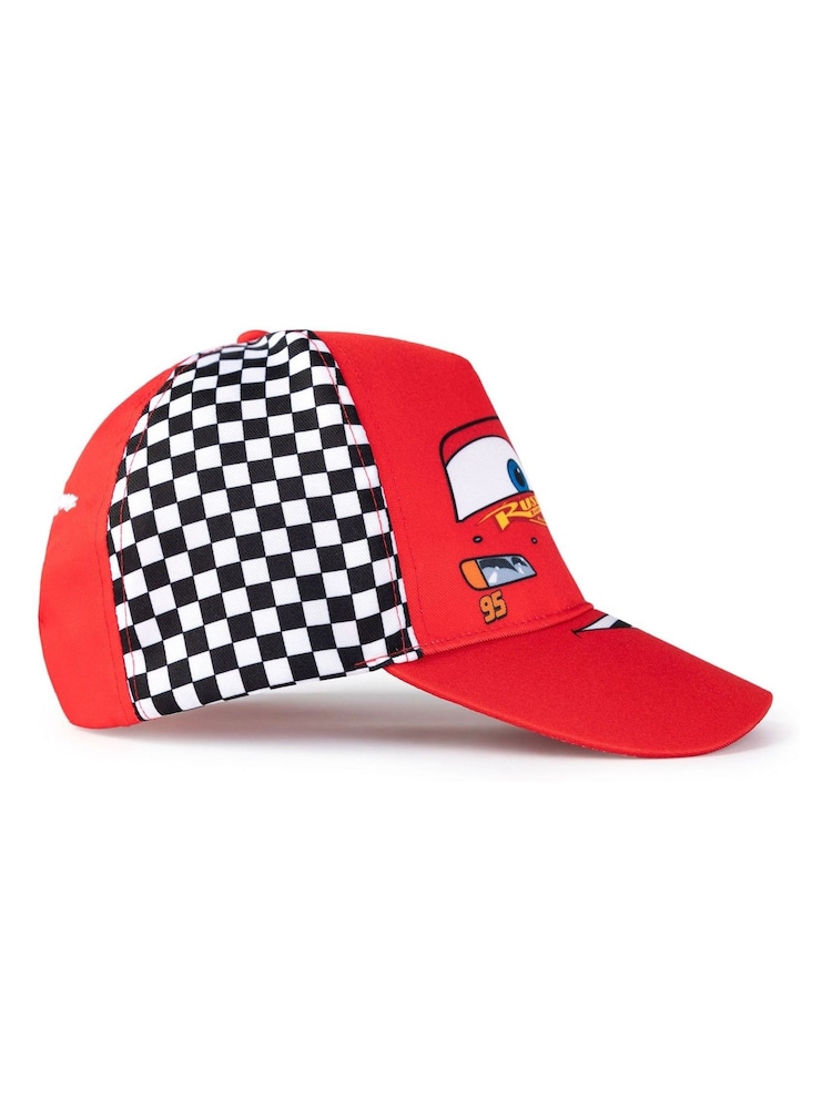 Vanilla Underground Red Boys Disney Adjustable Curved Peak Cap - Image 6 of 6