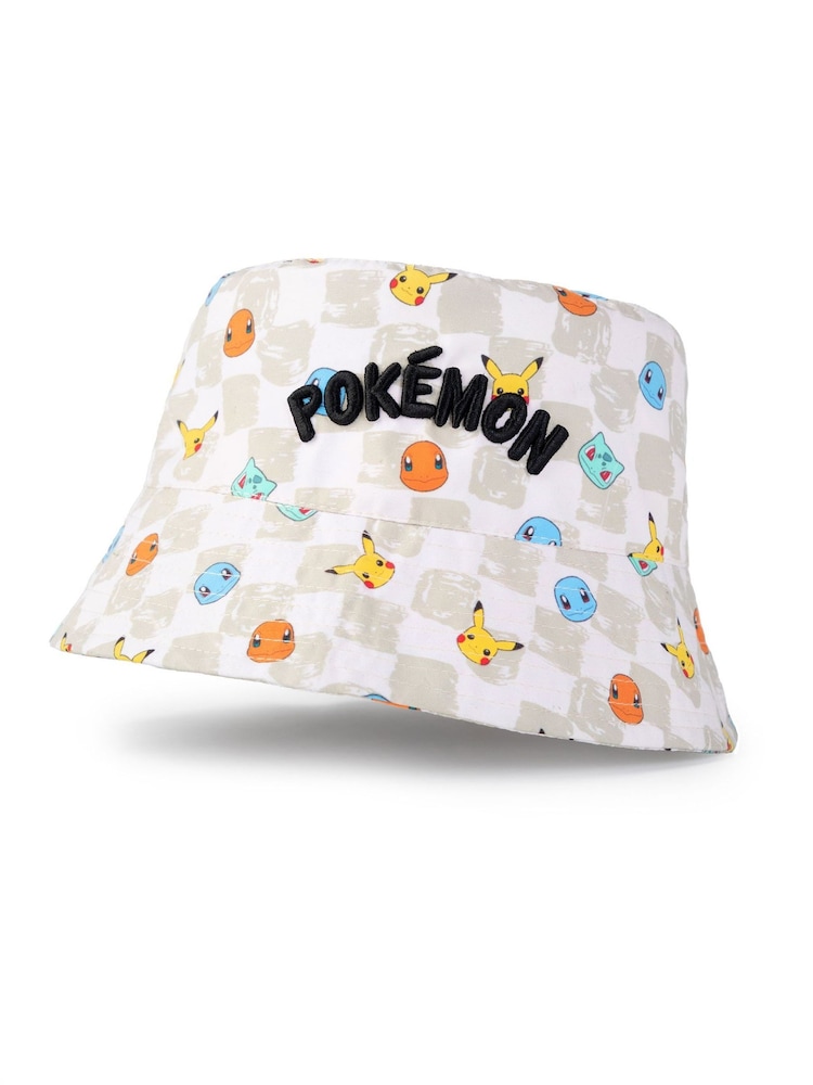 Vanilla Underground Multi Pokemon Kids Bucket Hat - Image 1 of 6