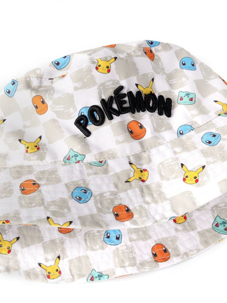 Vanilla Underground Multi Pokemon Kids Bucket Hat - Image 6 of 6