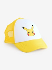 Vanilla Underground Yellow Pokemon Kids Adjustable Curved Peak Cap - Image 1 of 9