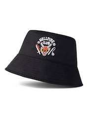 Vanilla Underground Black Stranger Things Bucket Hat - Image 1 of 6