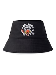Vanilla Underground Black Stranger Things Bucket Hat - Image 3 of 6