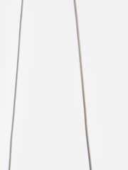 Oliver Bonas Cream Jodie Gem and Pearl Chain Mail Clutch Bag - Image 6 of 7