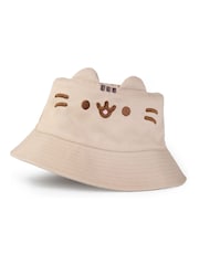 Vanilla Underground Beige Pusheen Womens Bucket Hat - Image 1 of 5