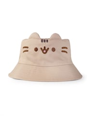 Vanilla Underground Beige Pusheen Womens Bucket Hat - Image 3 of 5