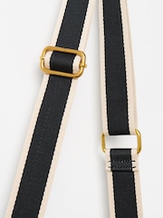 Oliver Bonas Black Simen Black Cross-Body Bag - Image 5 of 7