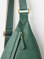 Oliver Bonas Green Brooke Moss Cross-body Belt Bag - Image 4 of 6