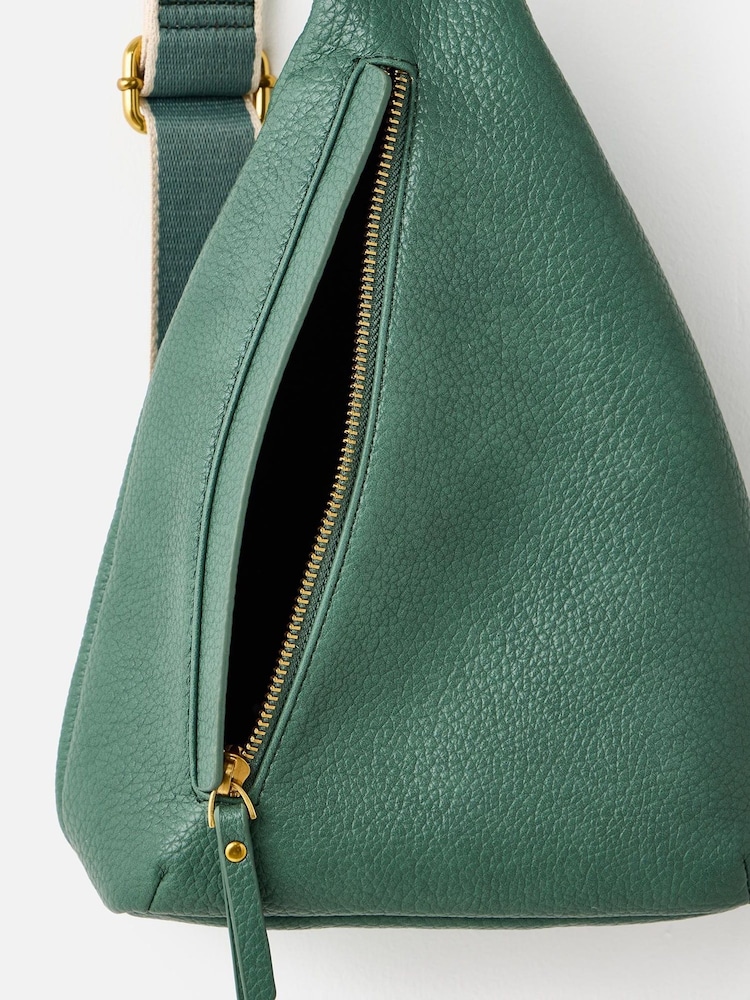 Oliver Bonas Green Brooke Moss Cross-body Belt Bag - Image 6 of 6 Oliver Bonas Green Brooke Moss Cross-body Belt Bag - Image 6 of 6