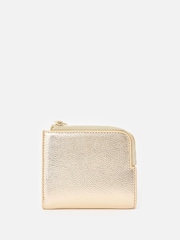 Oliver Bonas Gold Diza Gold Metallic Purse - Image 1 of 6