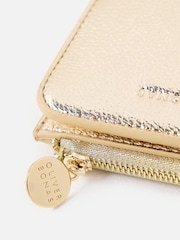 Oliver Bonas Gold Diza Gold Metallic Purse - Image 6 of 6