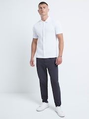 River Island White Brick Pointelle Knit Shirt - Image 2 of 6