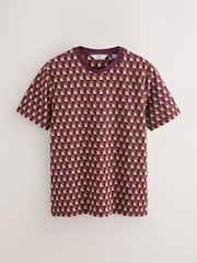 Oransje - EDIT Geo Pattern T-skjorte - Bilde 5 av 7