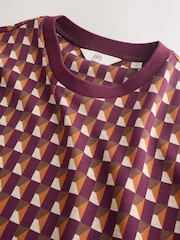 Oransje - EDIT Geo Pattern T-skjorte - Bilde 6 av 7