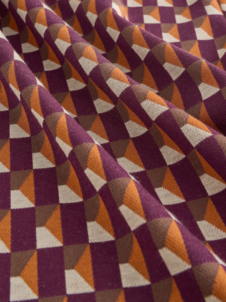 Oransje - EDIT Geo Pattern T-skjorte - Bilde 7 av 7