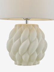Dar Lighting White Idonia Table Lamp - Image 6 of 7