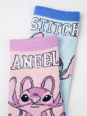 Vanilla Underground Multi Disney Girls Calf Socks Set of 5 - Image 3 of 5