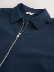 Navy EDIT Long Sleeve Shacket - Image 10 of 10