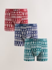 Fairisle Hamish Christmas Novelty Boxers - Image 1 of 7
