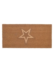 Garden Trading Natural Doormat Embossed Star - Image 2 of 2