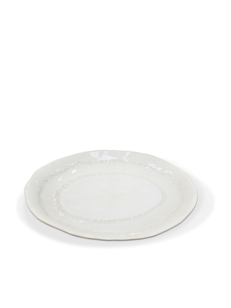 Garden Trading Set of 4 White Overton Side Plates - Image 3 of 3 Garden Trading Set of 4 White Overton Side Plates - Image 3 of 3