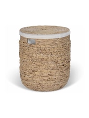 Garden Trading Natural Milborne Woven Laundry Hamper - Image 3 of 3