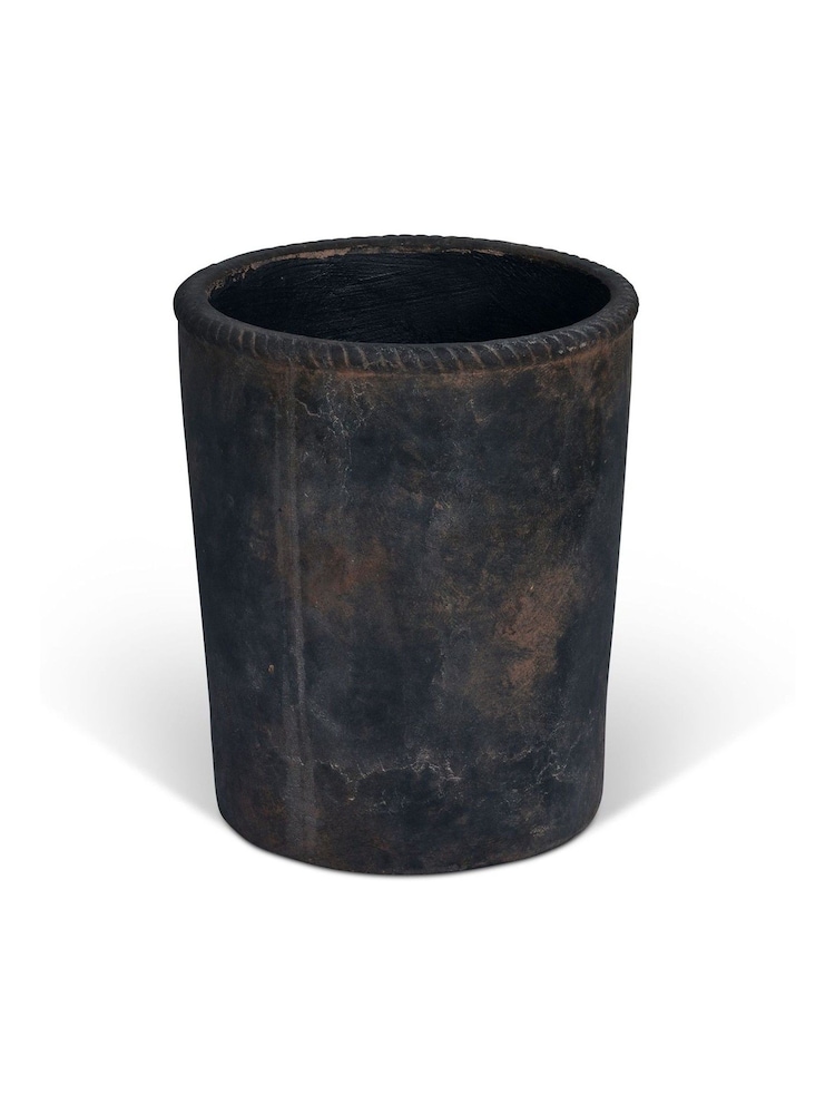 Garden Trading Antique Brown Portesham Straight Sided Pot - Image 2 of 2