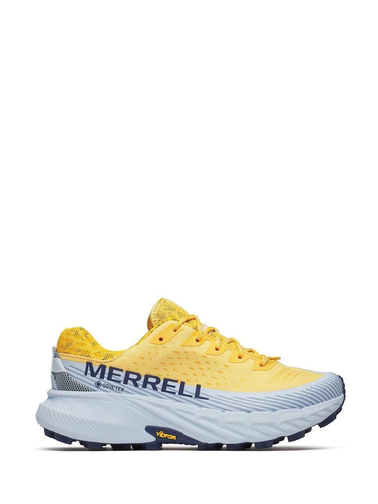 Merrell Yellow Agility Peak 5 Hiking Shoes - Image 1 of 3