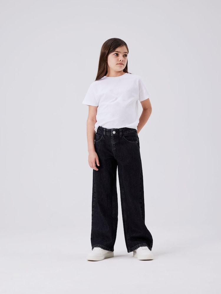 Name It Black Wide Leg Jeans - Image 1 of 1