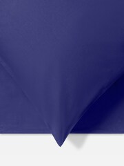 Jasper Conran London Royal Blue 300 TC Percale 100% Cotton Std Pillowcase Pair - Image 2 of 4