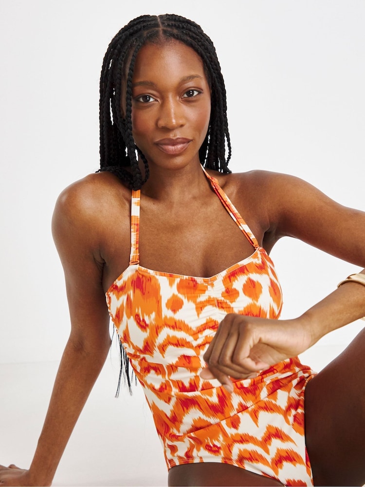 JD Williams Orange Value Swimsuits 2 Pack - Image 5 of 5