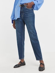 JD Williams Blue Mom Jeans - Image 1 of 4
