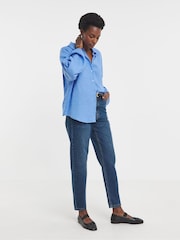 JD Williams Blue Mom Jeans - Image 3 of 4