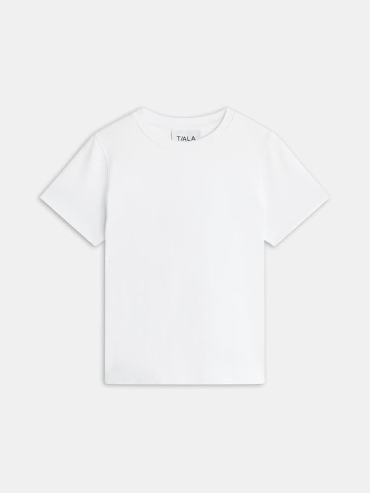 TALA White Ultimate Short Sleeve 100% Cotton T-Shirt - Image 3 of 3