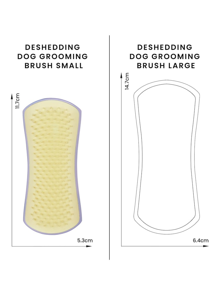 Tangle Teezer Small Pet Detangling Brush - Lilac / Yellow - Image 8 of 8