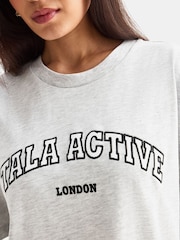 TALA Grey Branded Graphic Print 100% Cotton T-Shirt - Image 4 of 4