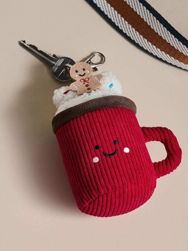 Niedlicher Plüsch-Schlüsselanhänger als Taschenanhänger - Bild 2 von 4