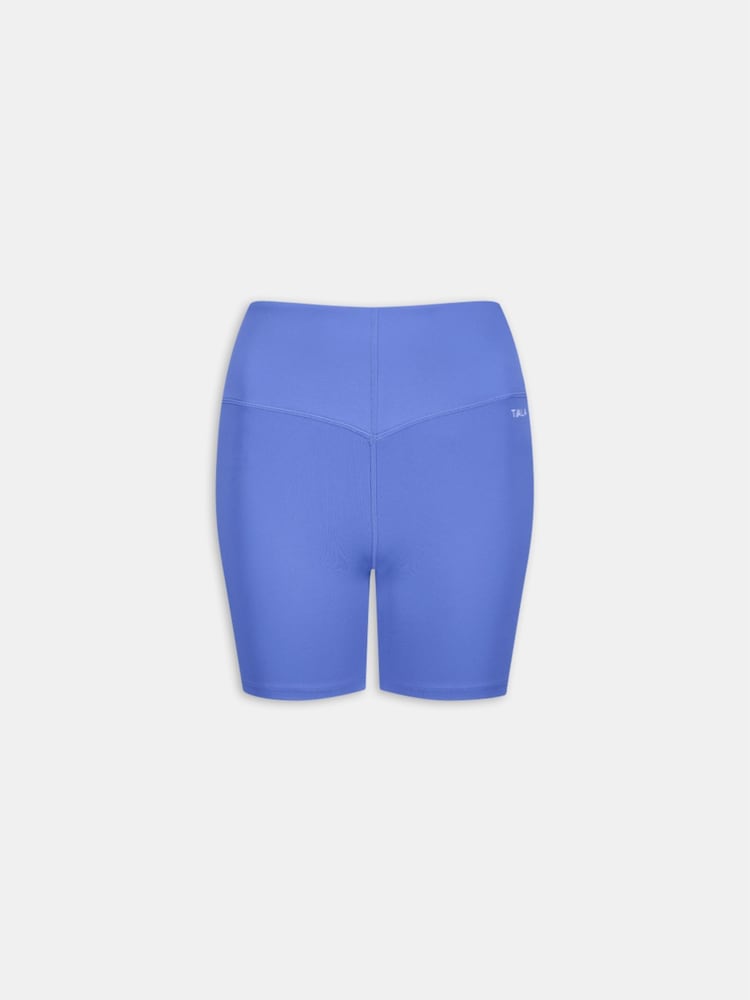 TALA Blue Skin Luxe V-Waist Shorts - Image 1 of 1