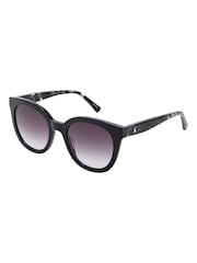 Joules Black Round Sunglasses - Image 1 of 7